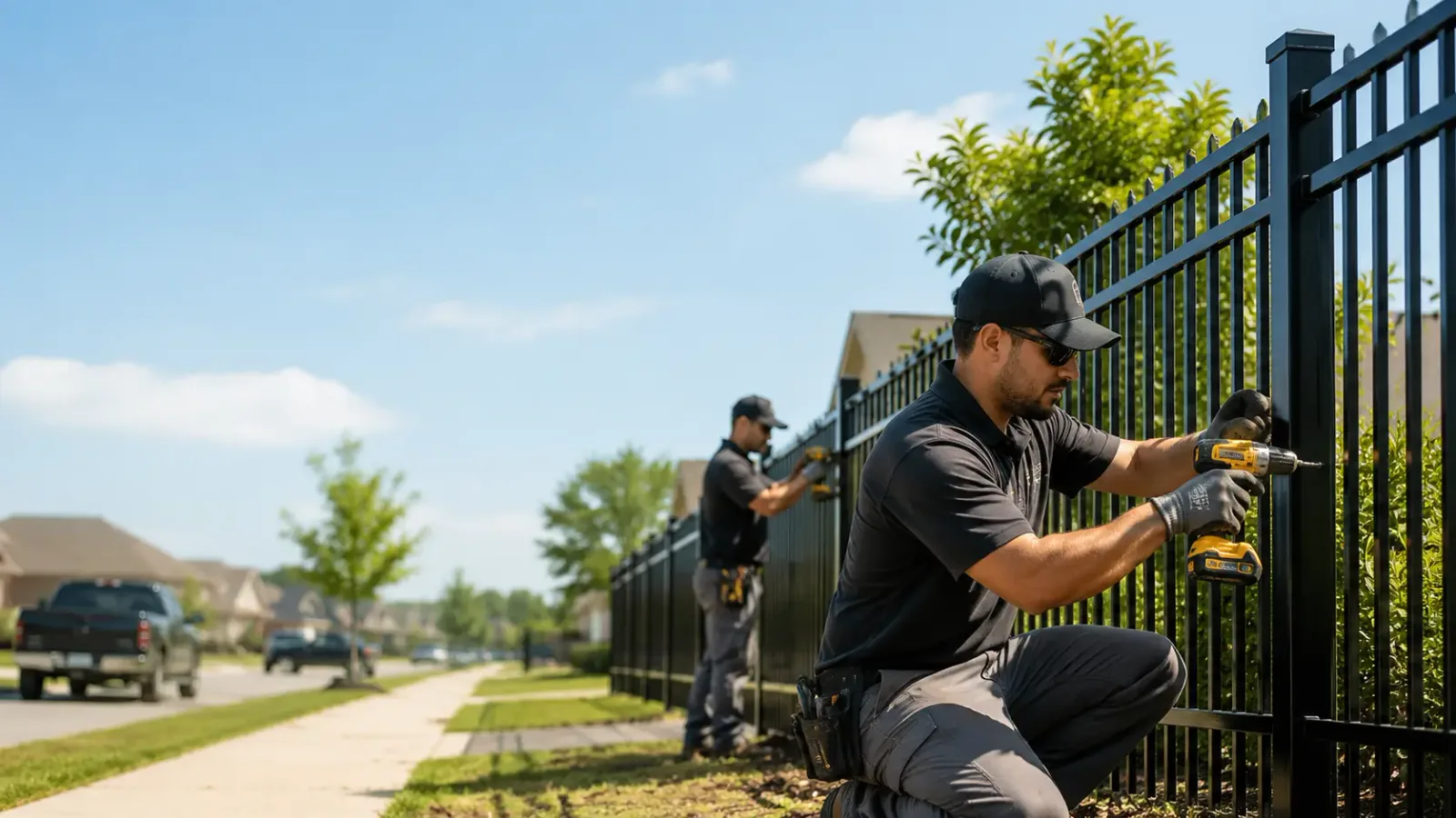 Metal Fence Installation in Shorewood, IL